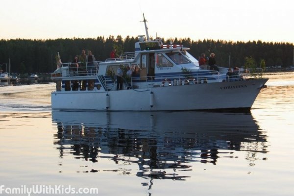 Christina Cruise Ship on the Saimaa Lake in Imatra, Chris-Line Oy, Finland