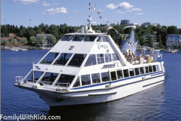 The Camilla Cruise Ship, Karelia Lines, cruises on the Saimaa Lake and Canal from Lappeenranta, Finland
