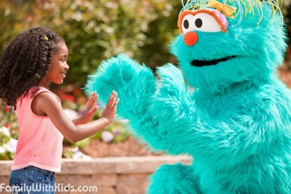 The Sesame Place adventure park for preschoolers in Pennsylvania, USA