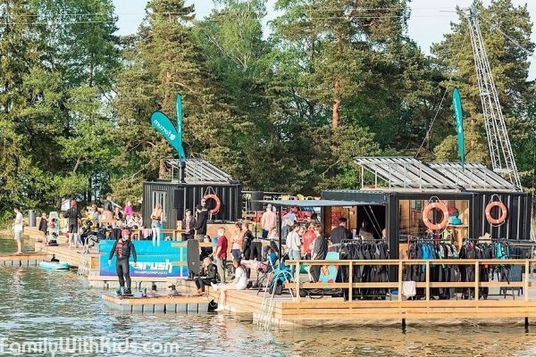 The Laguuni Water Sports Centre, sauna and restaurant in Espoo, Finland
