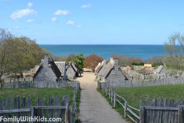 The Plimoth Plantation living history museum in Plymouth, Massachusetts, USA 