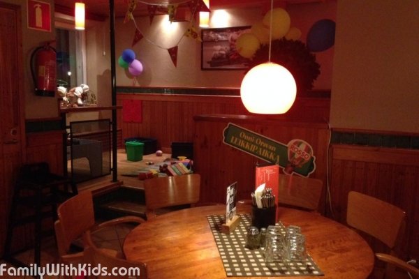 Rosso, Italian Restaurant with a Play Area for Kids in Imatra, Finland
