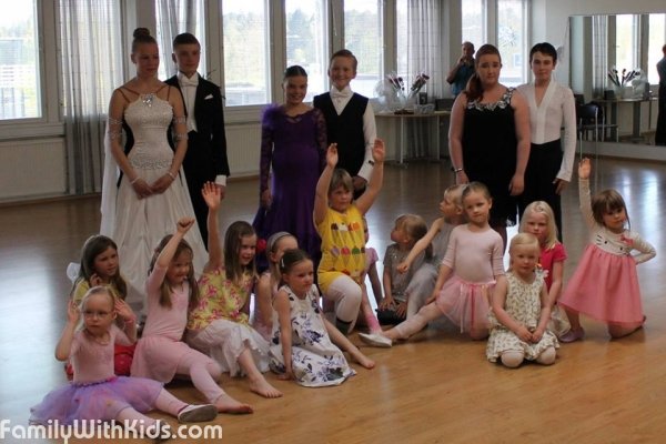 The Kotkan Hyrrät Dance Club, ballroom dancing for children from 3 years old, Kotka, Finland