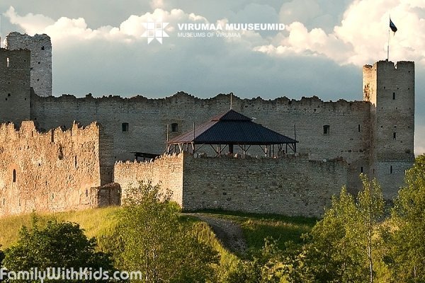 The Rakvere Stronghold, castle ruins and the Shenkenberg Tavern, Estonia