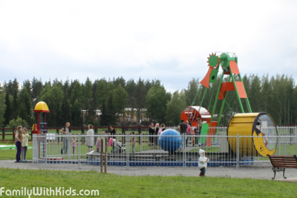 The Zoolandia Theme Park with animals not far from Turku, Finland