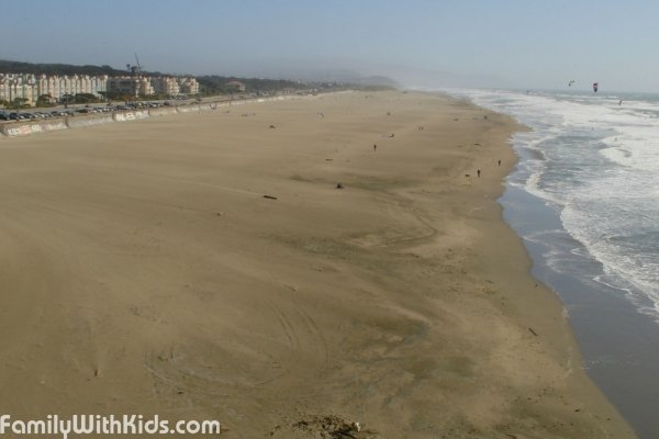 Оушен-Бич, пляж в Сан-Франциско, США