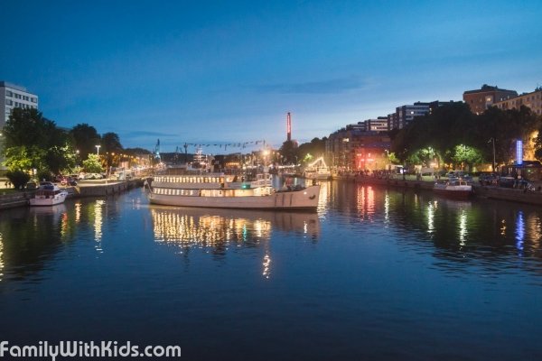 The Ukkopekka Steamship company, family cruises in Turku, Finland