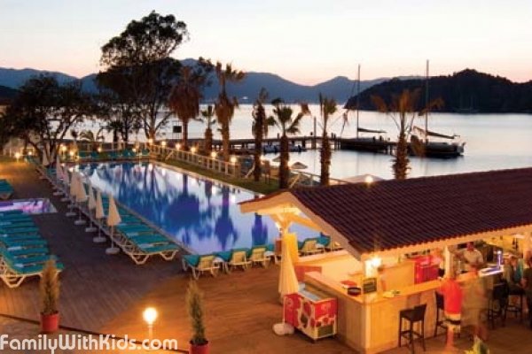Neilson Adakoy Beach Club 4* family hotel on the Paridise island in Marmaris, Turkey