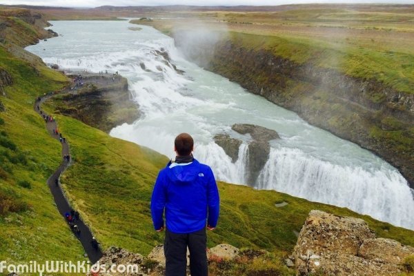 Гюдльфосс, водопад в Исландии