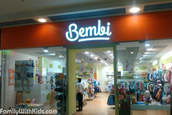 "Бемби", Bembi, магазин детской одежды и обуви в ТРЦ "Караван" на Оболони, Киев
