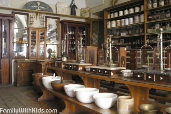 "Аптека-музей", государственный музей истории фармации на площади Рынок, Львов