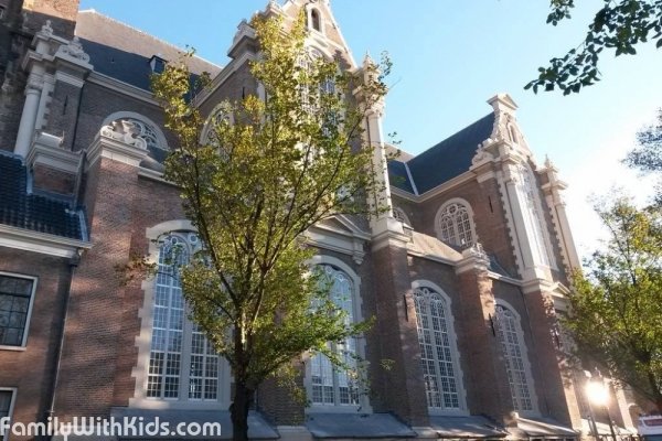 Вестеркерк, церковь и смотровая площадка в Амстердаме, Нидерланды