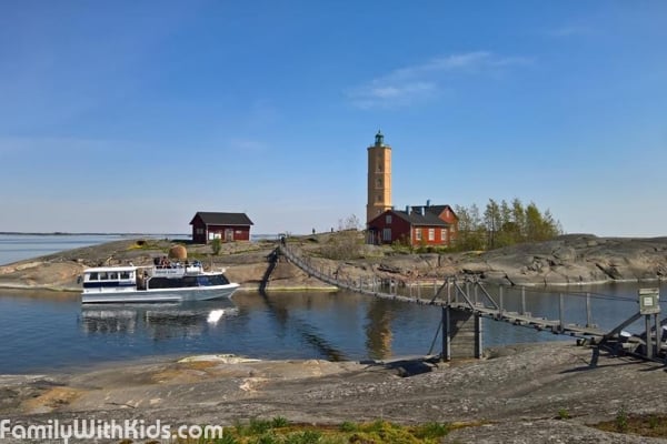 Сёдершер, летние туры на старинный маяк, кафе и редкие птицы на острове в 25 км от Хельсинки, Финляндия