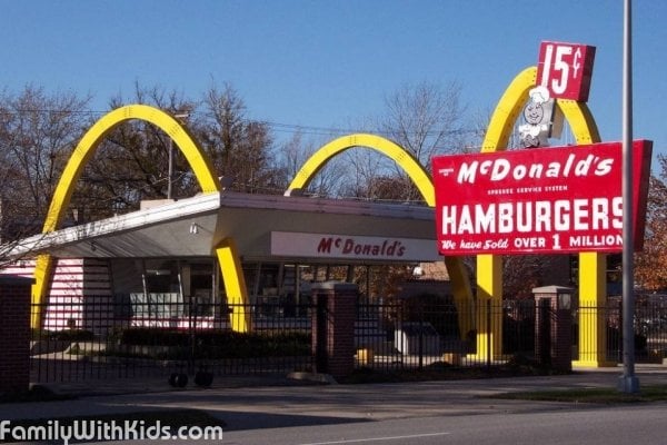 McDonald’s No.1 Store Museum, музей МакДоналдс, Чикаго, США