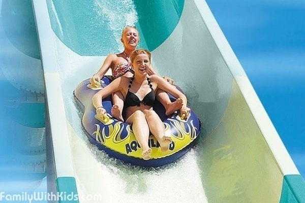 The Aqualand water park in Maspalomas, the Canary Islands