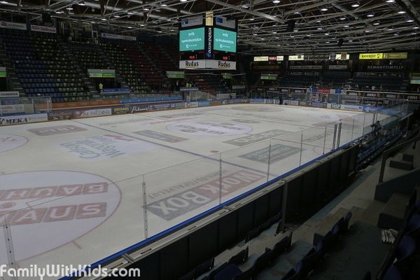 The Energia Areena ice stadium in Oulu, Finland