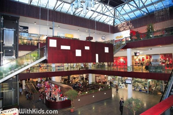 The Astri Keskus shopping mall in Narva, Estonia