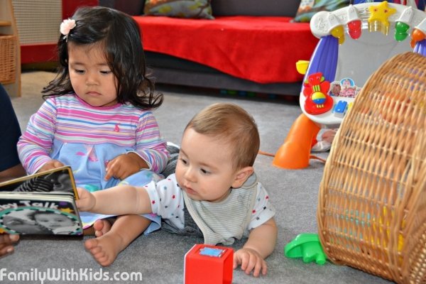 "Мейс Монтессори Хаммерсмит", Mace Montessori Nursery School, ясли и детский сад для детей от 3 месяцев до 5,5 лет, Лондон, Великобритания