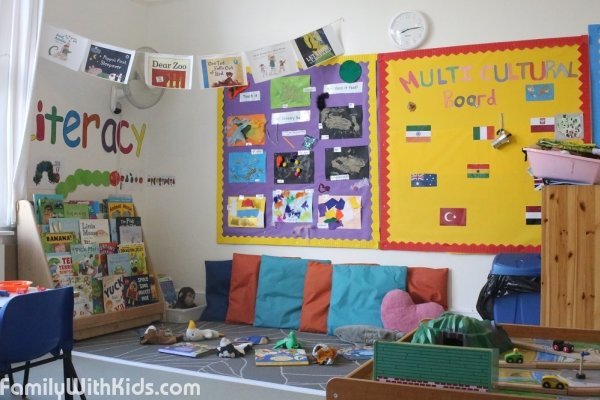 Keiki Day Care, детский сад-ясли для малышей от 3 месяцев до 5 лет, Лондон, Великобритания