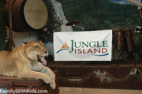 Jungle Island Miami, тематический парк, аквариум и зоопарк "Джангл Айленд" в Майами