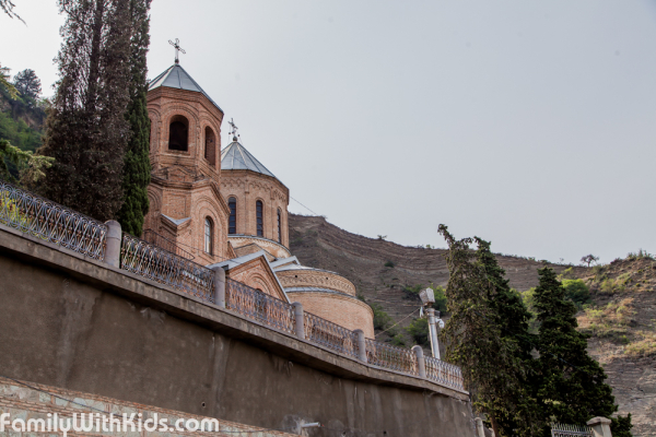 The St. David’s Church on the slope of Mount Mtatsminda in Tbilisi, Georgia