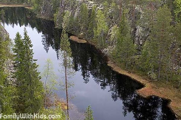 The Hiidenportti National Park, in the Kainuu Province, Finland