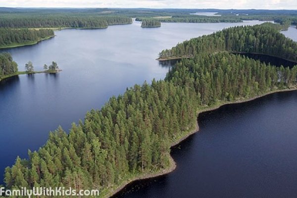 The Petkeljärvi National Park on the boarder with Russia, Finland