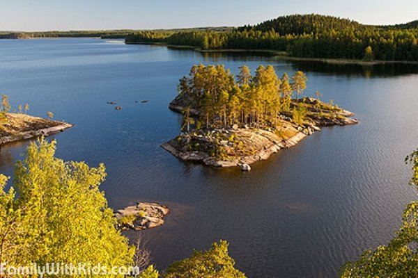 The Kolovesi National Park near Savonlinna, Central Finland