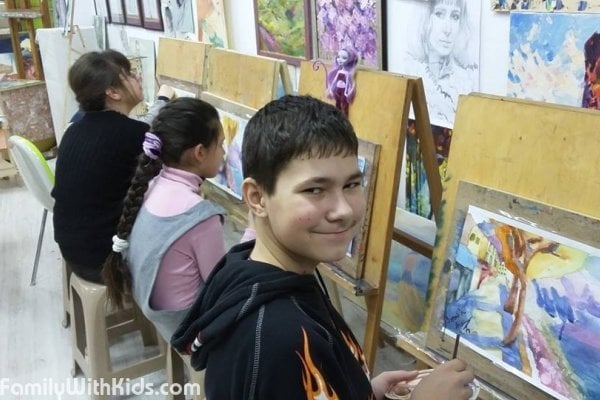 "Творча кухня" на Позняках, арт-студия, художественная школа для детей на Позняках, Киев