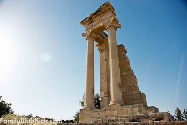 The Temple of Apollo Hylates in Kourion, Limassol, Cyprus