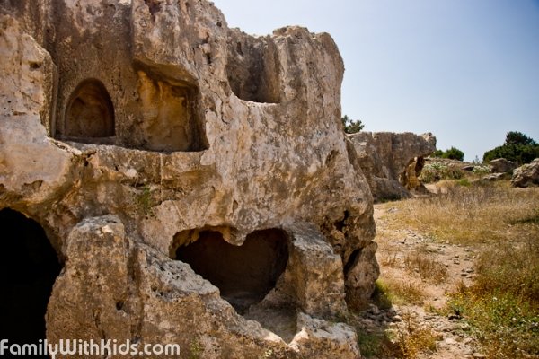 Tombs of the Kings in Kato Paphos, Cyprus