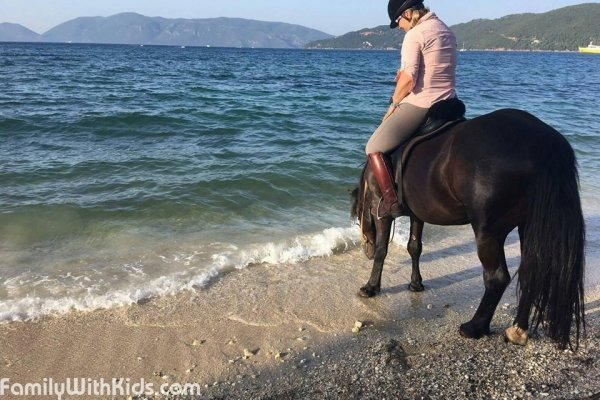 Kefalonia Horse Riding Stable, конные прогулки на Закинфе, Греция