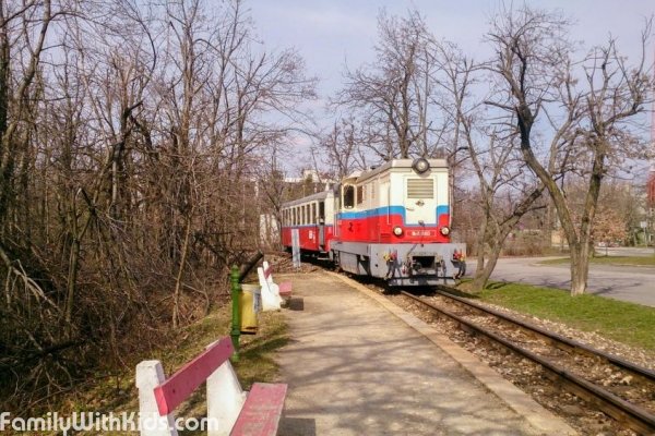 The Children's Railway, Gyermekvasút, Budapest, Hungary