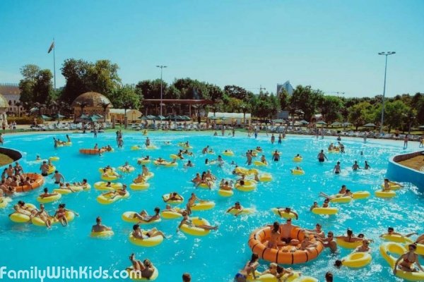 The Dreamland Amusement and Waterpark in Minsk, Belarus