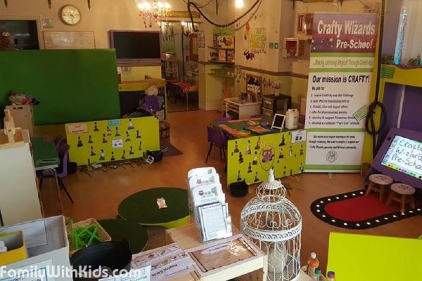 Crafty Wizards Pre-School Eltham, детский сад для детей от 2 до 5 лет, Лондон, Великобритания
