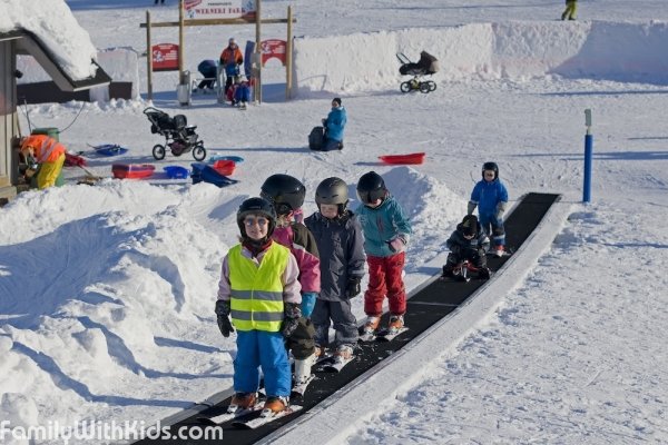 Ounasvaaran Hiihtokeskus, kids-friendly ski resort in Rovaniemi, Finland