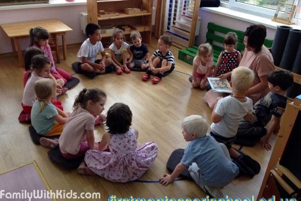 "Первая Одесская Монтессори-школа", занятия по методу Монтессори для малышей от 3 месяцев в Одессе