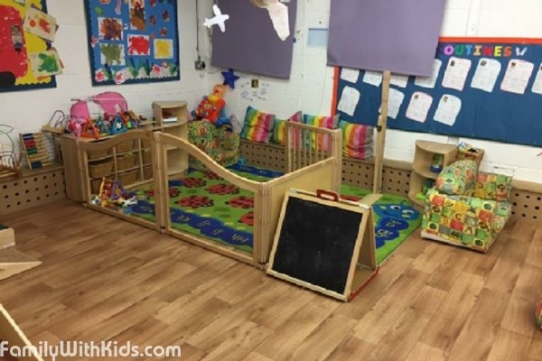 The Grange Day Nursery, a private early development center in Sutton, London, UK