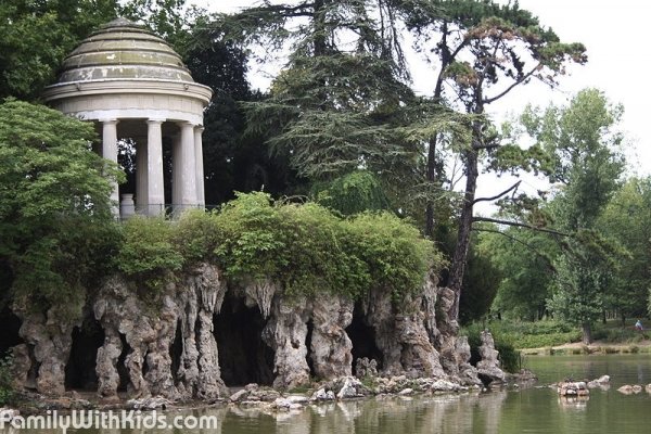 The Bois de Vincennes forest in Paris, France
