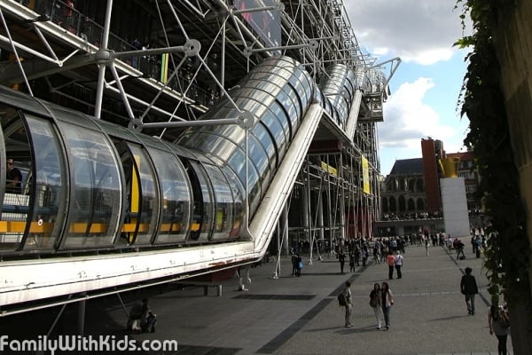 Centre national d'art et de culture Georges Pompidou, the Pompidou Centre in Paris, France
