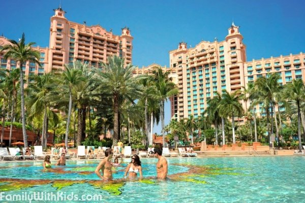 Atlantis Paradise Island Resort 5* Bahamas, отель и аквапарк "Атлантис Парадайз Айленд" на Багамских островах