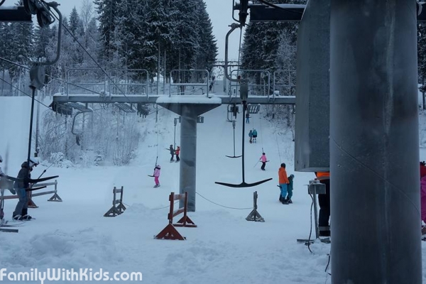 "ФриСки", Freeski, горнолыжный центр в Руоколахти, Финляндия
