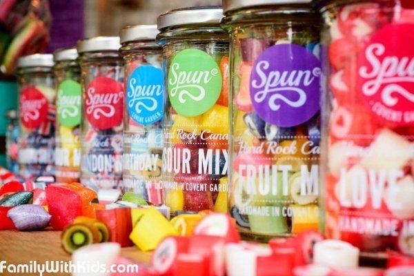 Spun Candy, магазин сладостей, кондитерская, Лондон, Великобритания