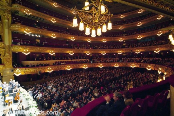 The Gran Teatre del Liceu in Barcelona, Spain
