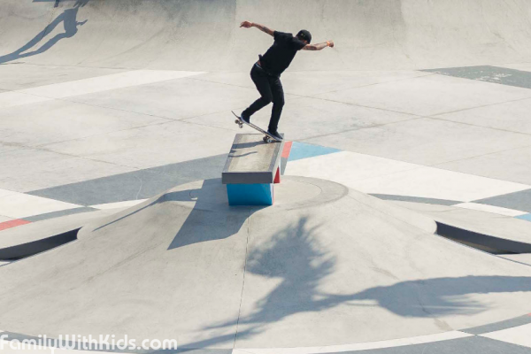 The Agora Skatepark, skating events and academy in Barcelona, Spain