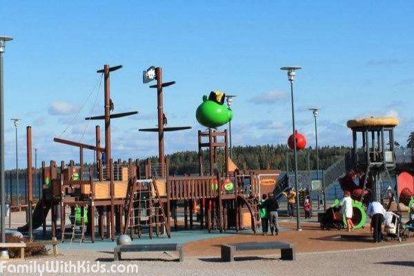 Angry Birds, "Энгри бердс", бесплатная игровая площадка в Ойттаа, Эспоо, Финляндия