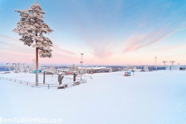 "Риихивуори", Riihivuori, горнолыжный курорт в Муураме, Центральная Финляндия