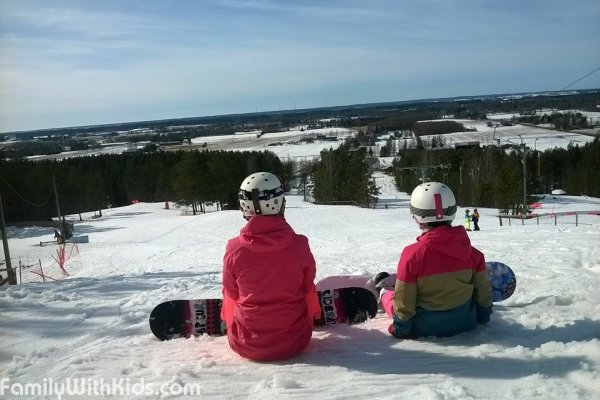 Sotkanrinteet Ski Center in Western Finland