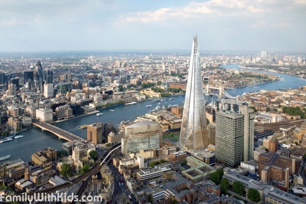 The View from the Shard, a viewing point and observation platform on top of the Shard, London, UK