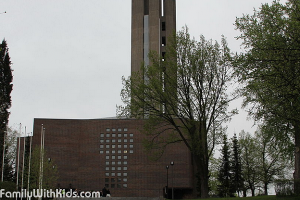 The Ristinkirkko church in Lahti, Finland